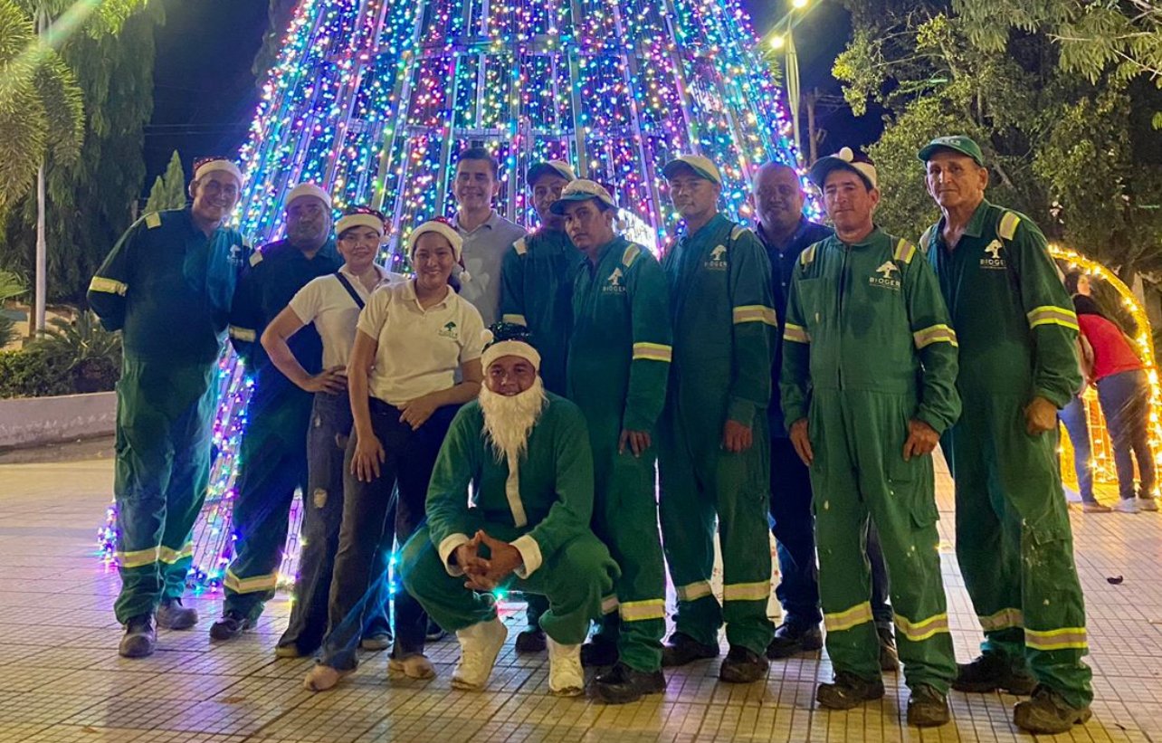Bioger SA ESP Ilumina la Navidad y fortalece compromiso ambiental en ...